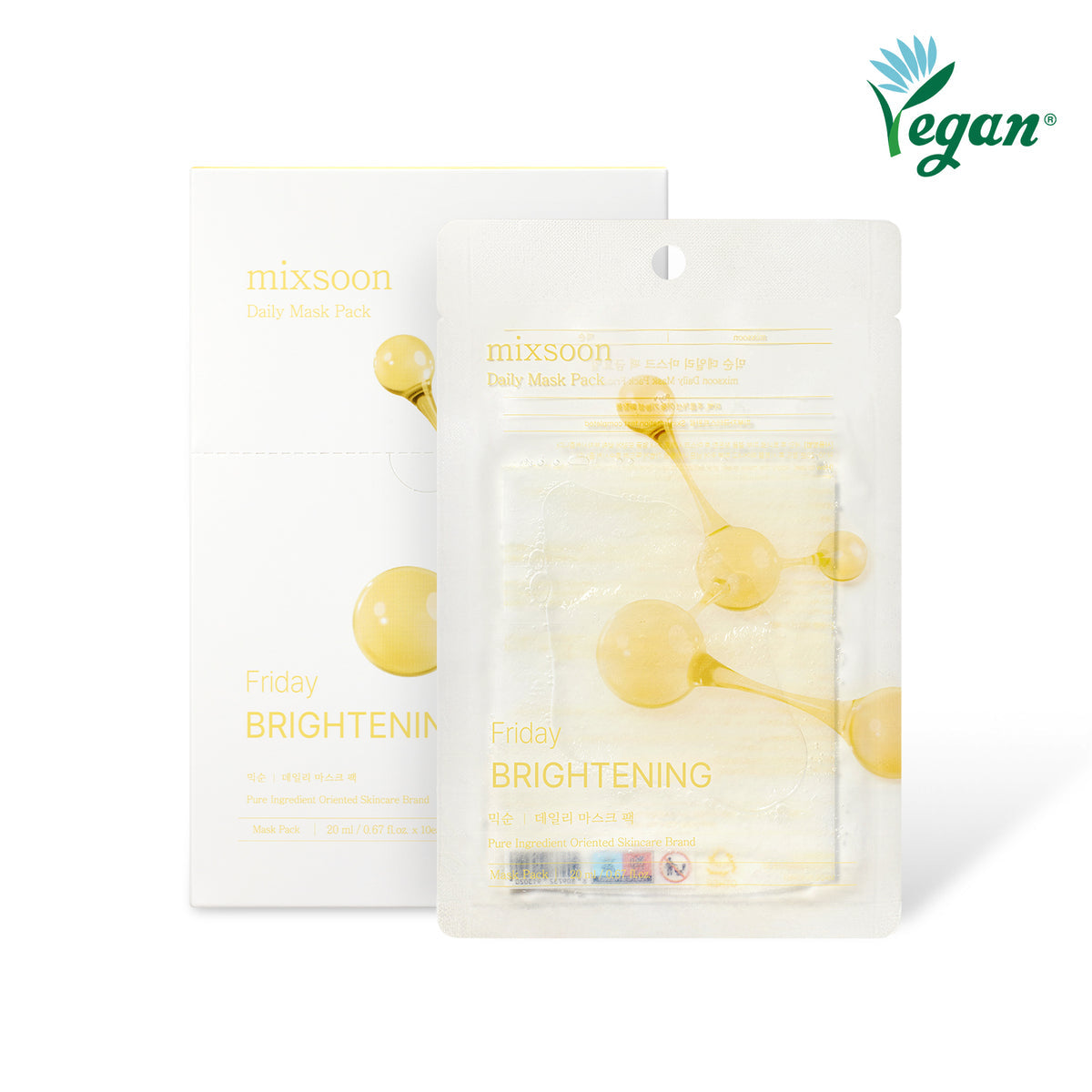 Mixsoon Friday Brightening Mask Box