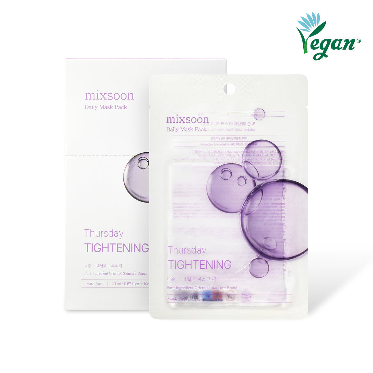 Mixsoon Thursday Tightening Mask Box