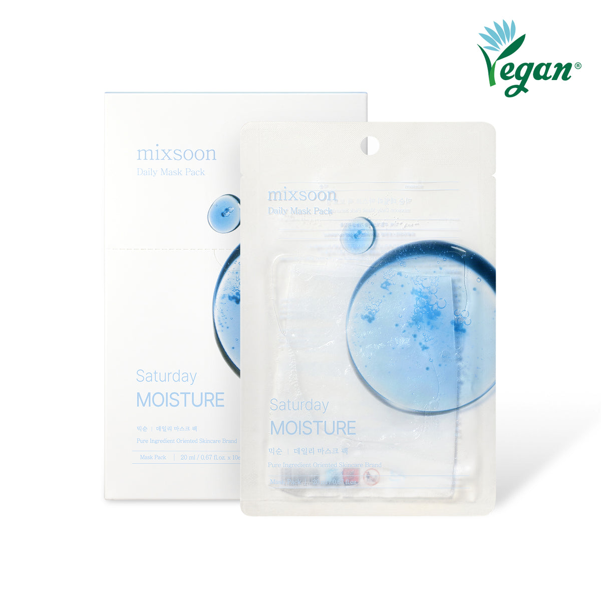 Mixsoon Saturday Moisture Mask Box