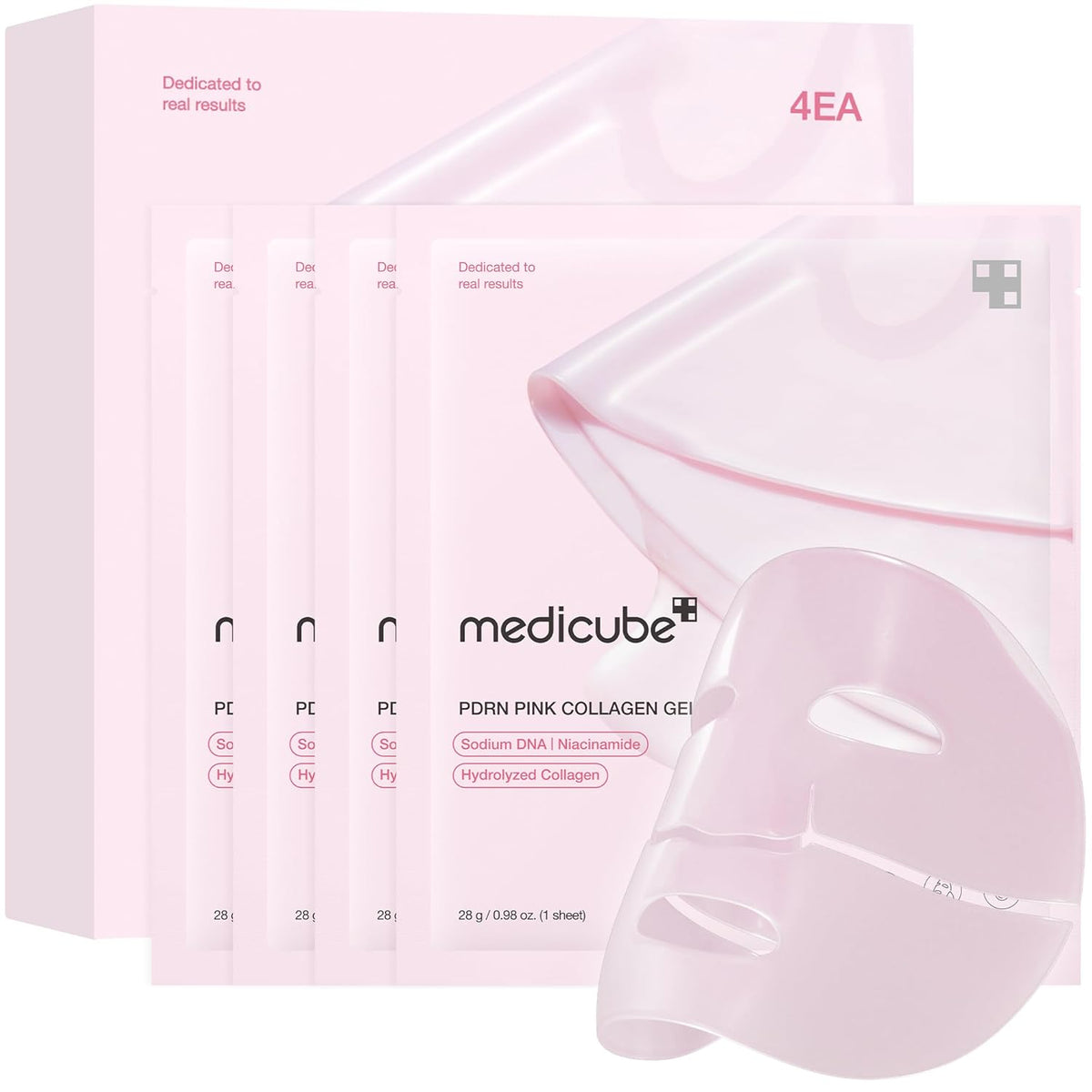 Medicube Pdrn Pink Collagen Mask Box