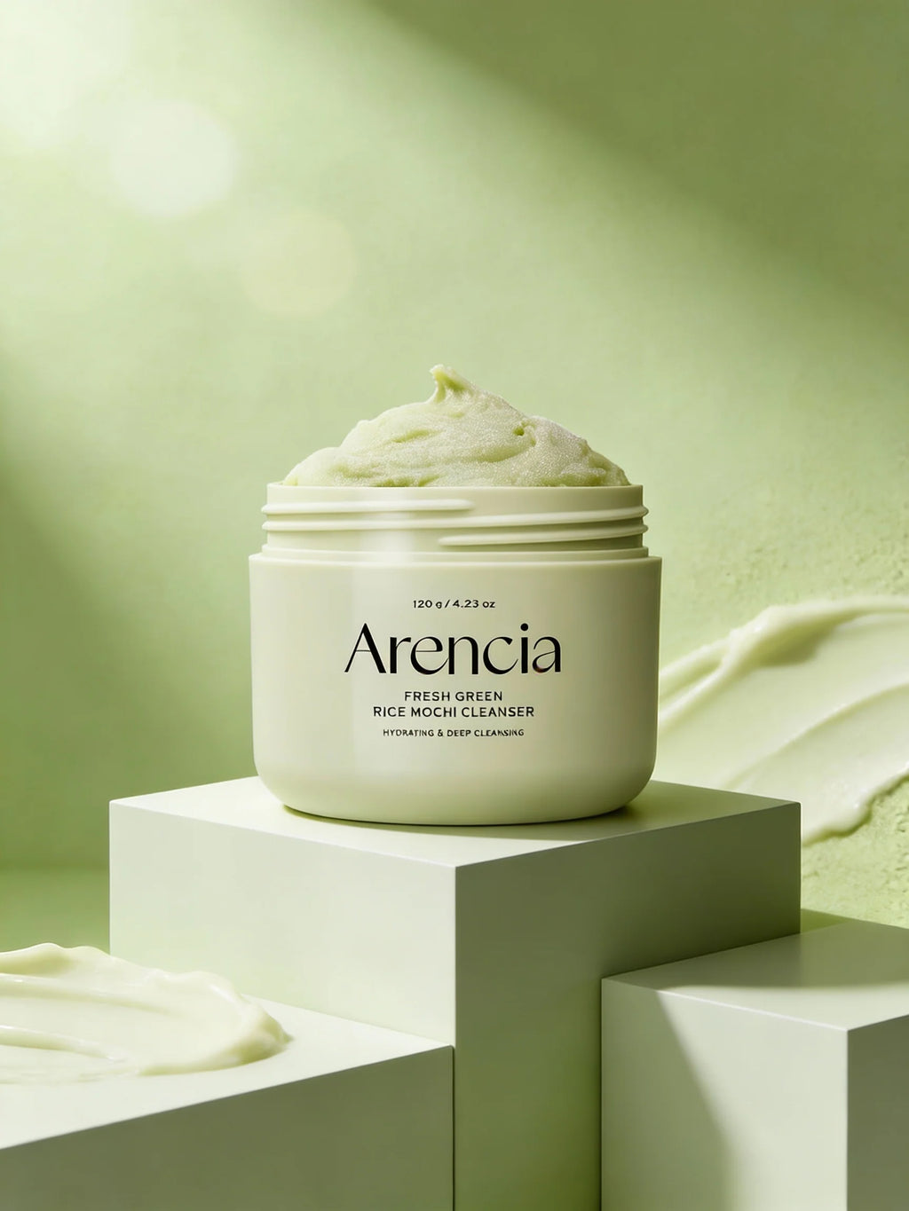 ARENCIA FRESH GREEN MOCHI CLEANSER 120G