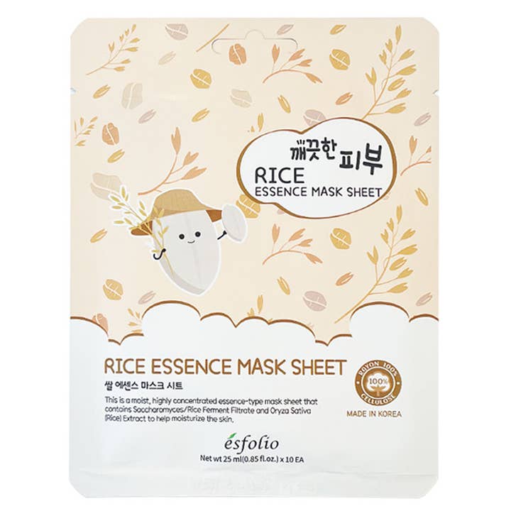 Esfolio Rice Essence Mask Sheet 25ml