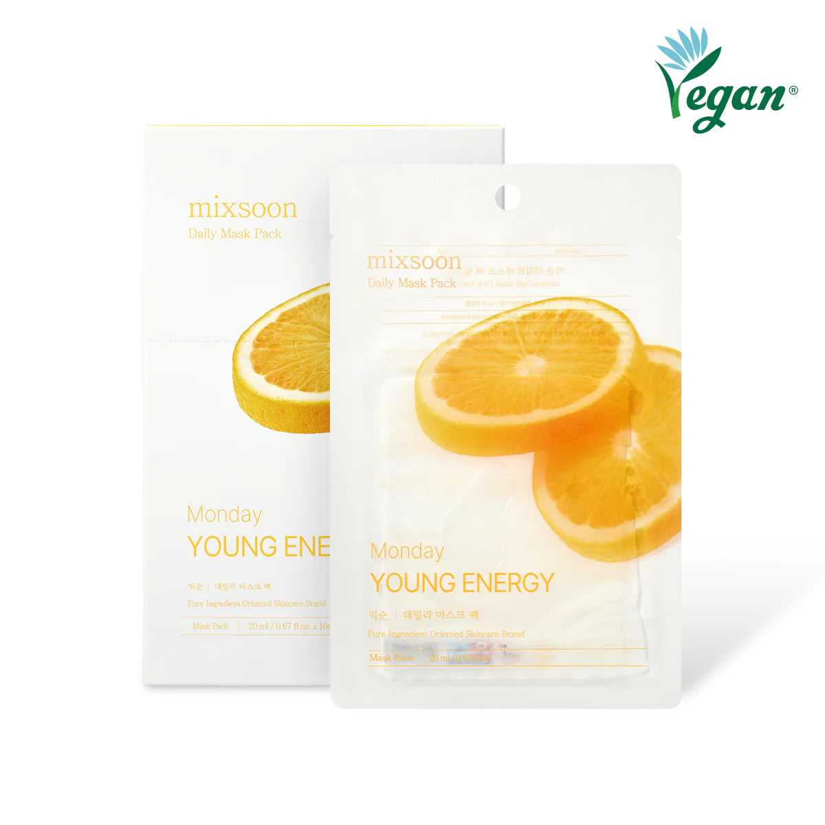 Mixsoon Monday Young Energy Mask Box