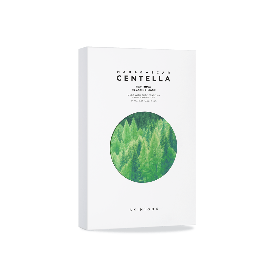 SKIN1004 TEA TRICA RELAXING SHEET MASK BOX