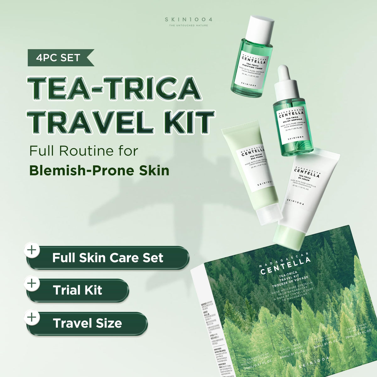Skin1004 Centella Tea-Trica Travel Kit